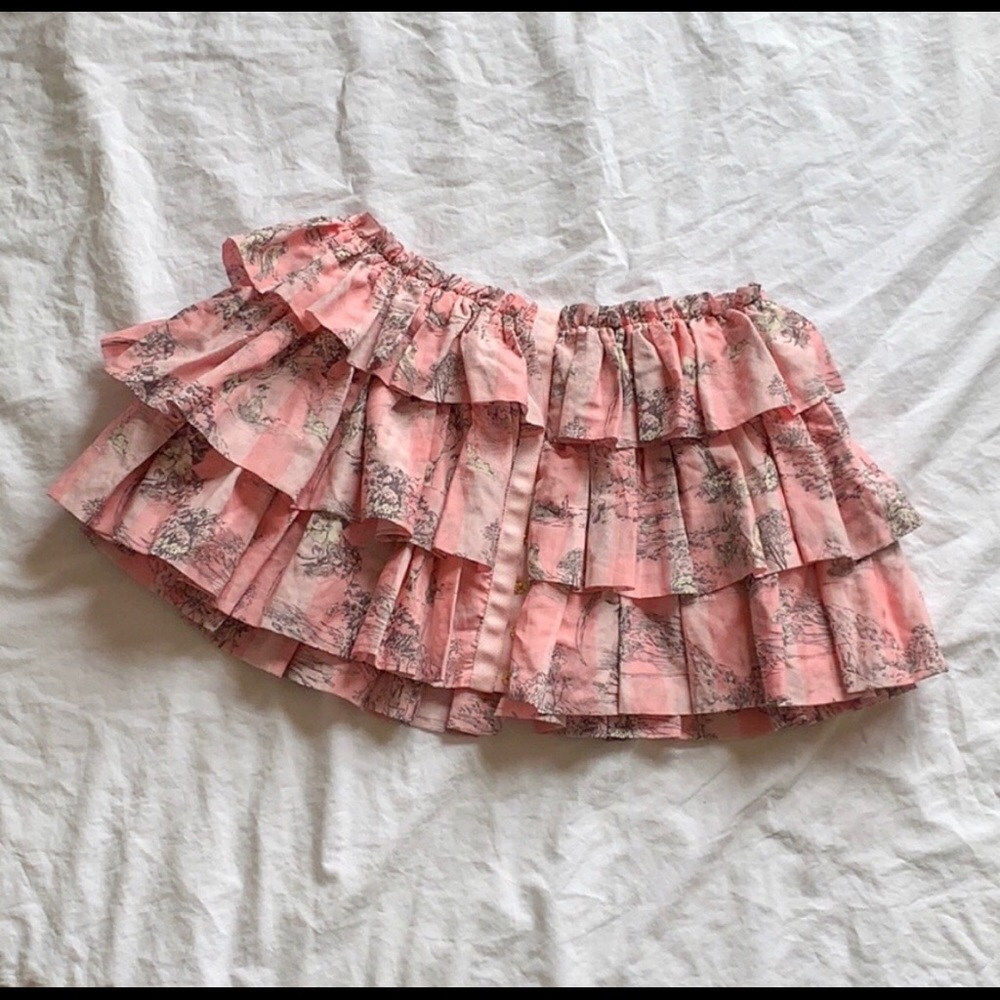 LOVESHACKFANCY SKIRT